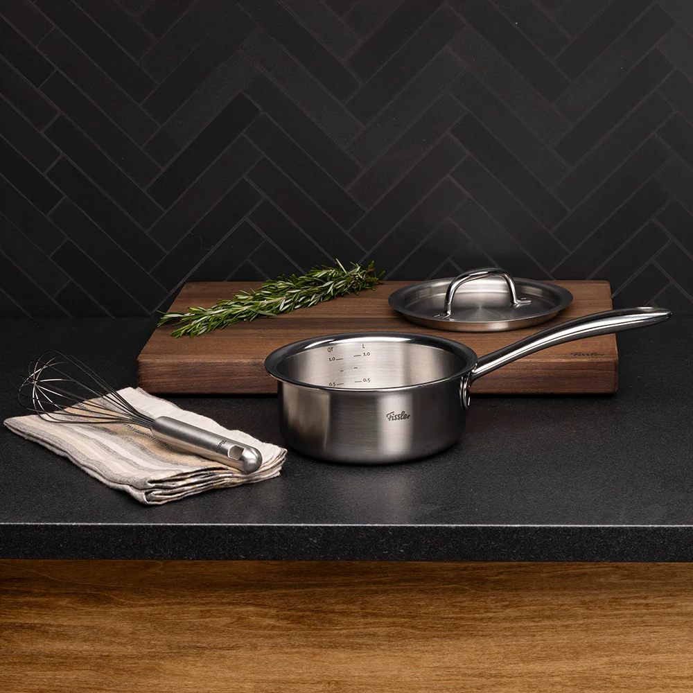 M5 Pro-Ply 5-Ply Stainless Steel Saucepan with Lid | Mess-Free Pouring Rim - Image 19