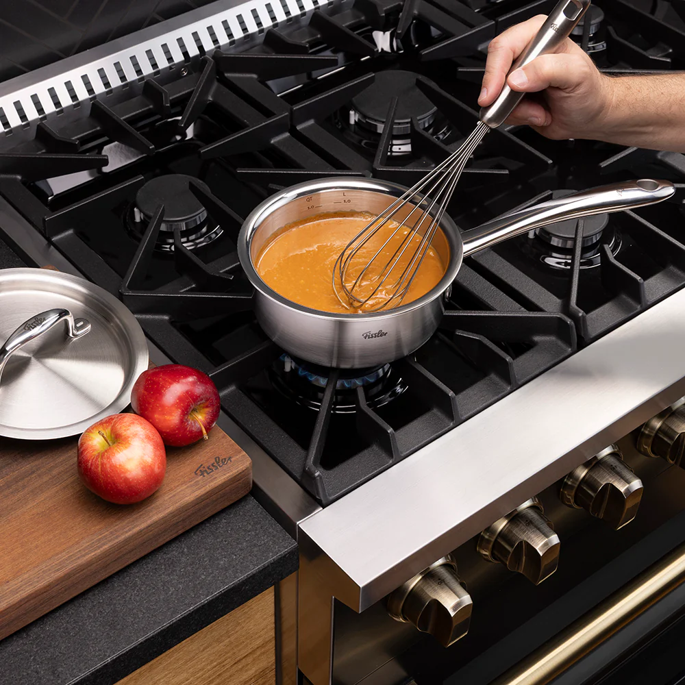 M5 Pro-Ply 5-Ply Stainless Steel Saucepan with Lid | Mess-Free Pouring Rim - Image 20