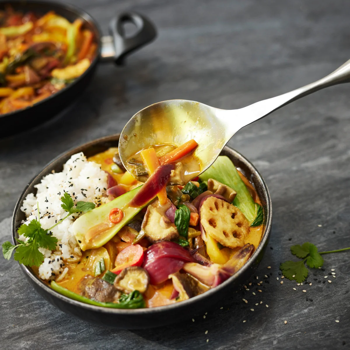 Fissler Essential® Vegetable & Rice Serving Spoon - Image 4