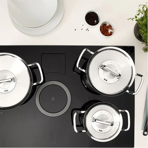 Original-Profi Collection® Stainless Steel Cookware Set, 9 Piece with Metal Lids - Image 3