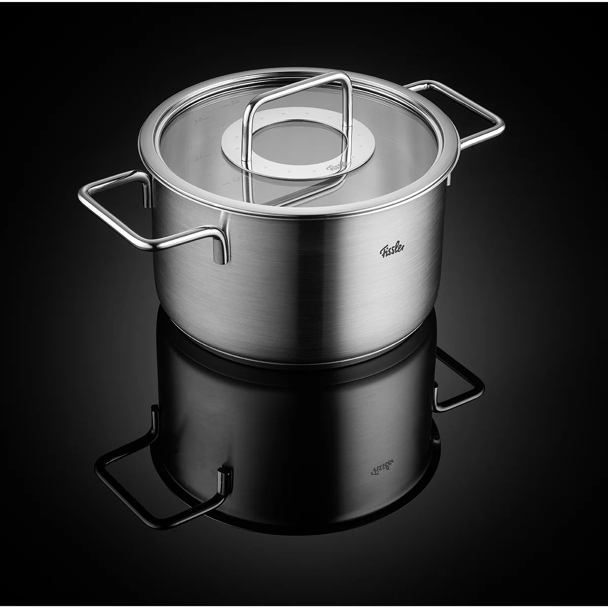 Pure Collection Stock Pot with Glass Lid - Image 6